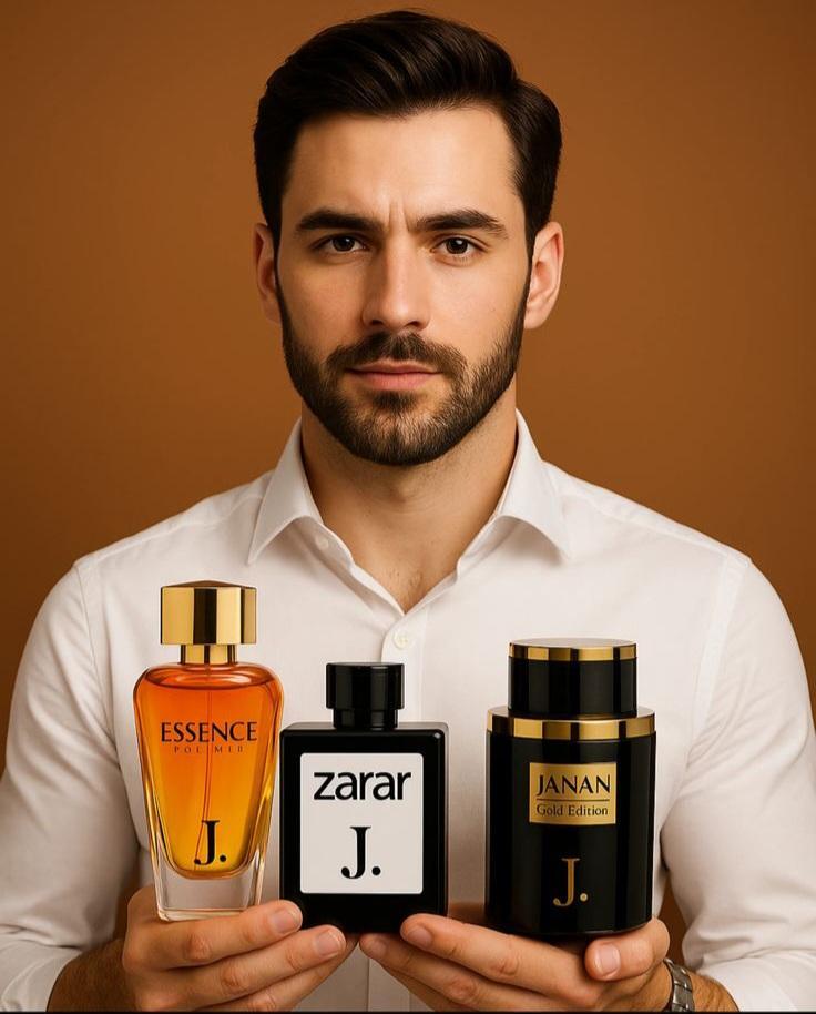 Unisex Perfume Set - 3 Pcs with 12 Hrs Sweat Resistance 100ML