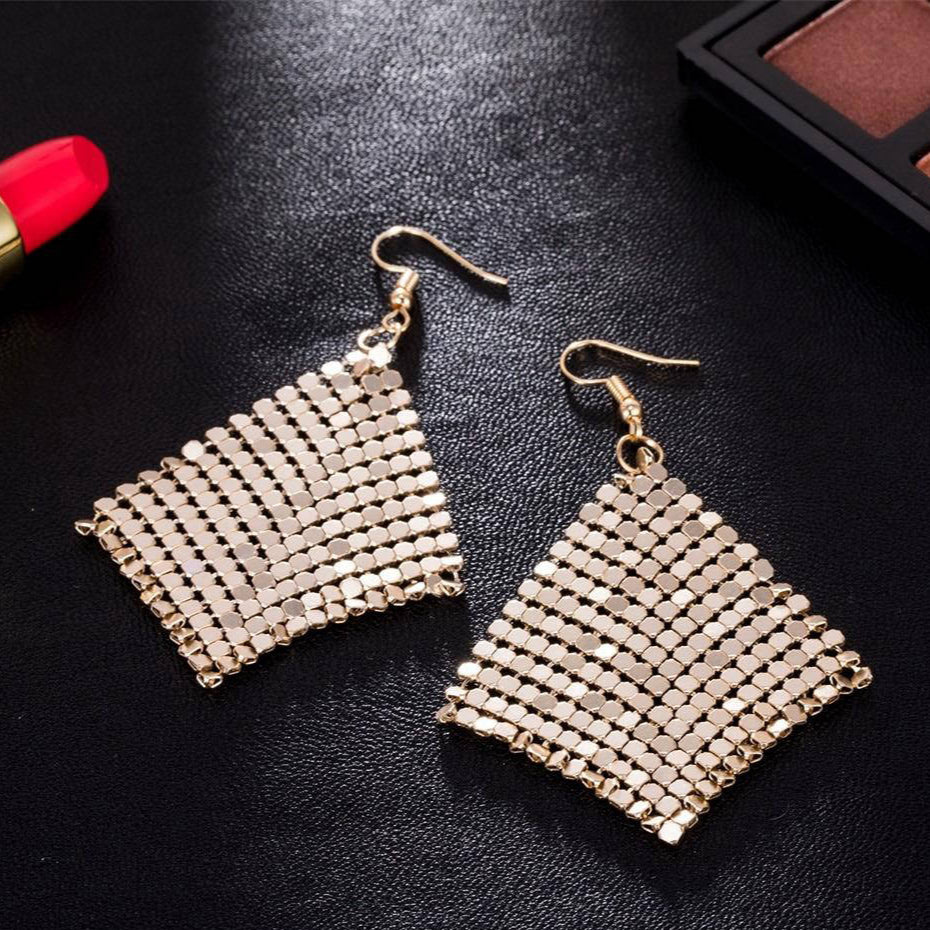 Trendy Elegant Mesh Earrings