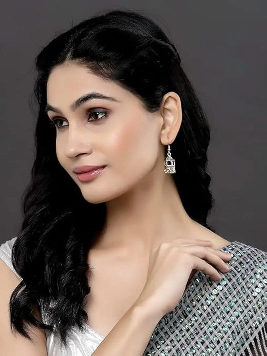 Silver Plated Jhumka