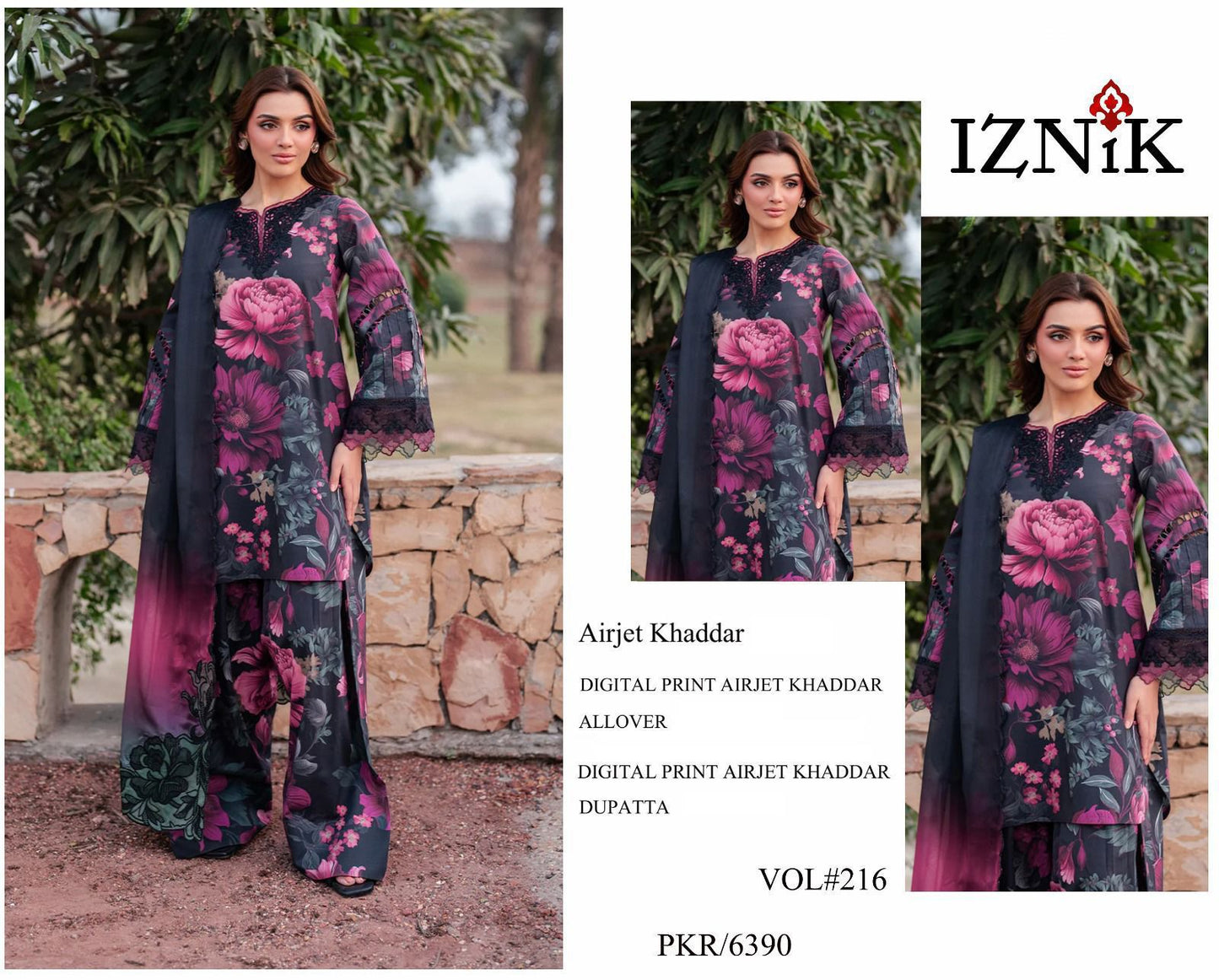 IZNIK 3Pc 19 Designs