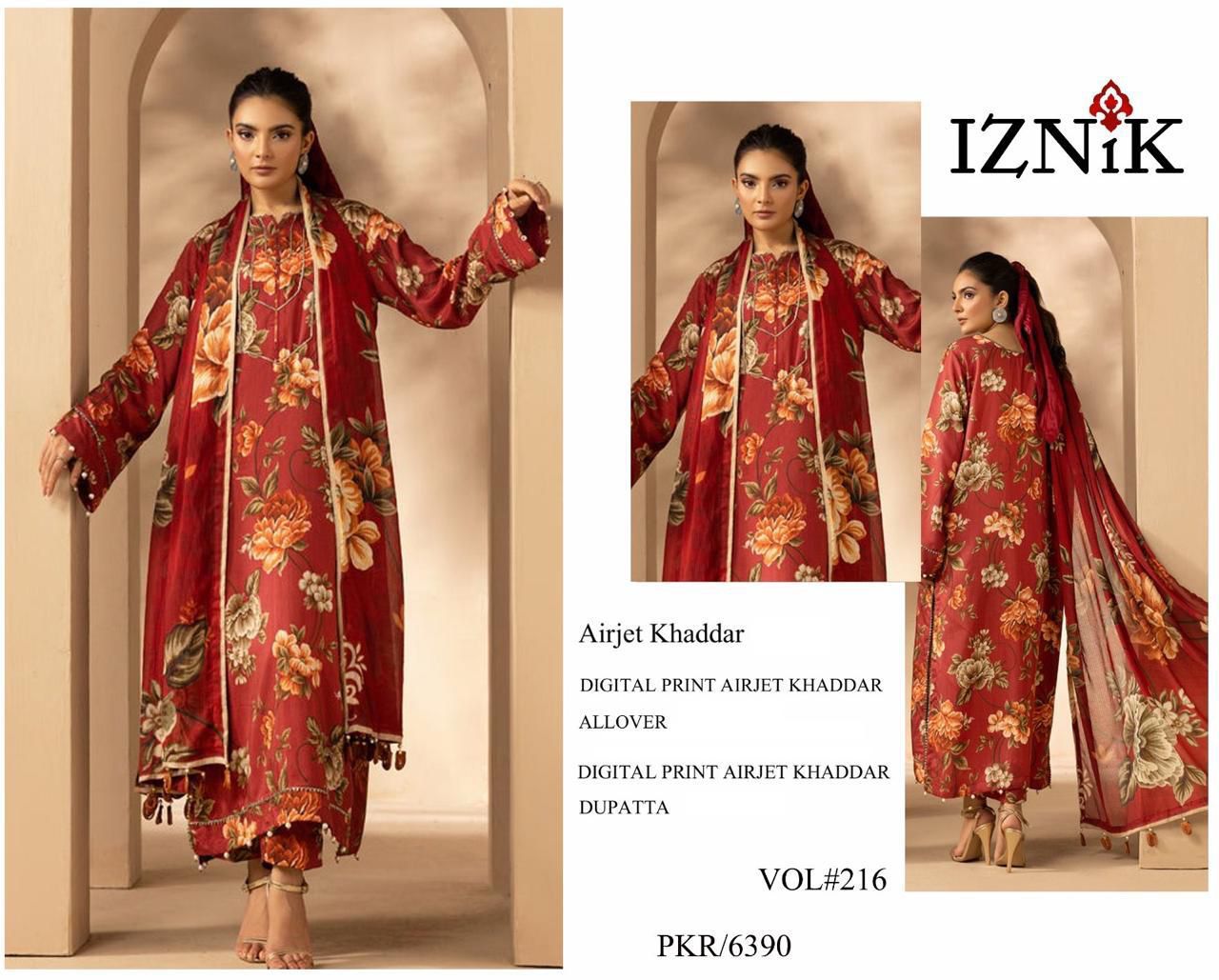 IZNIK 3Pc 19 Designs