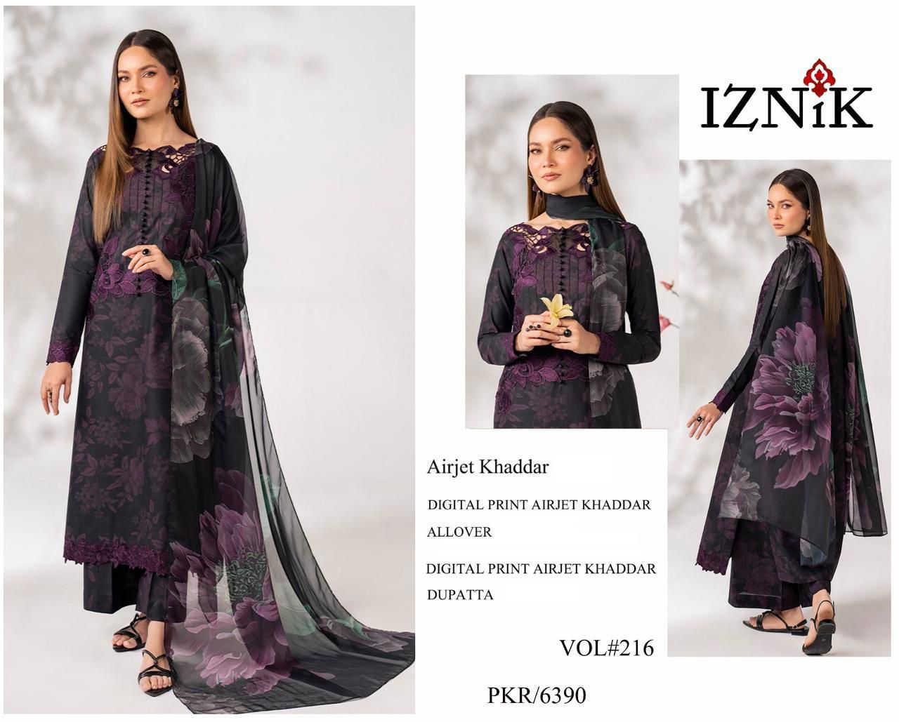 IZNIK 3Pc 19 Designs
