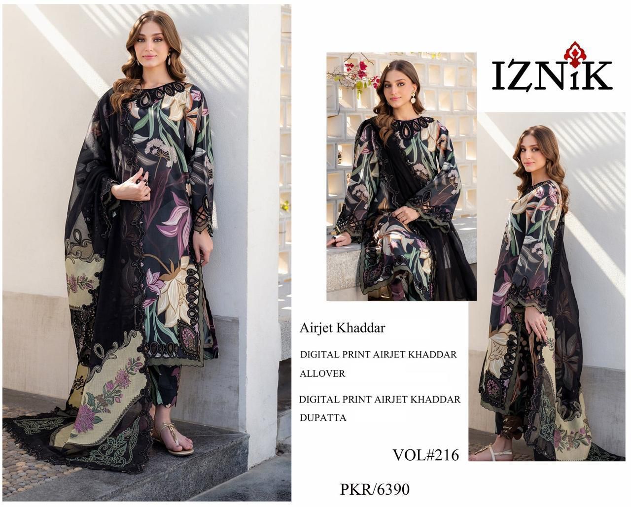 IZNIK 3Pc 19 Designs