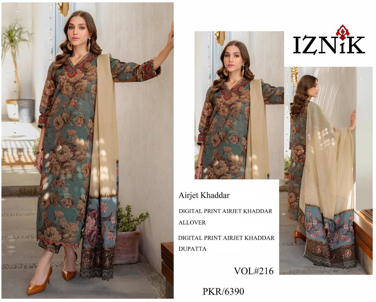 IZNIK 3Pc 19 Designs
