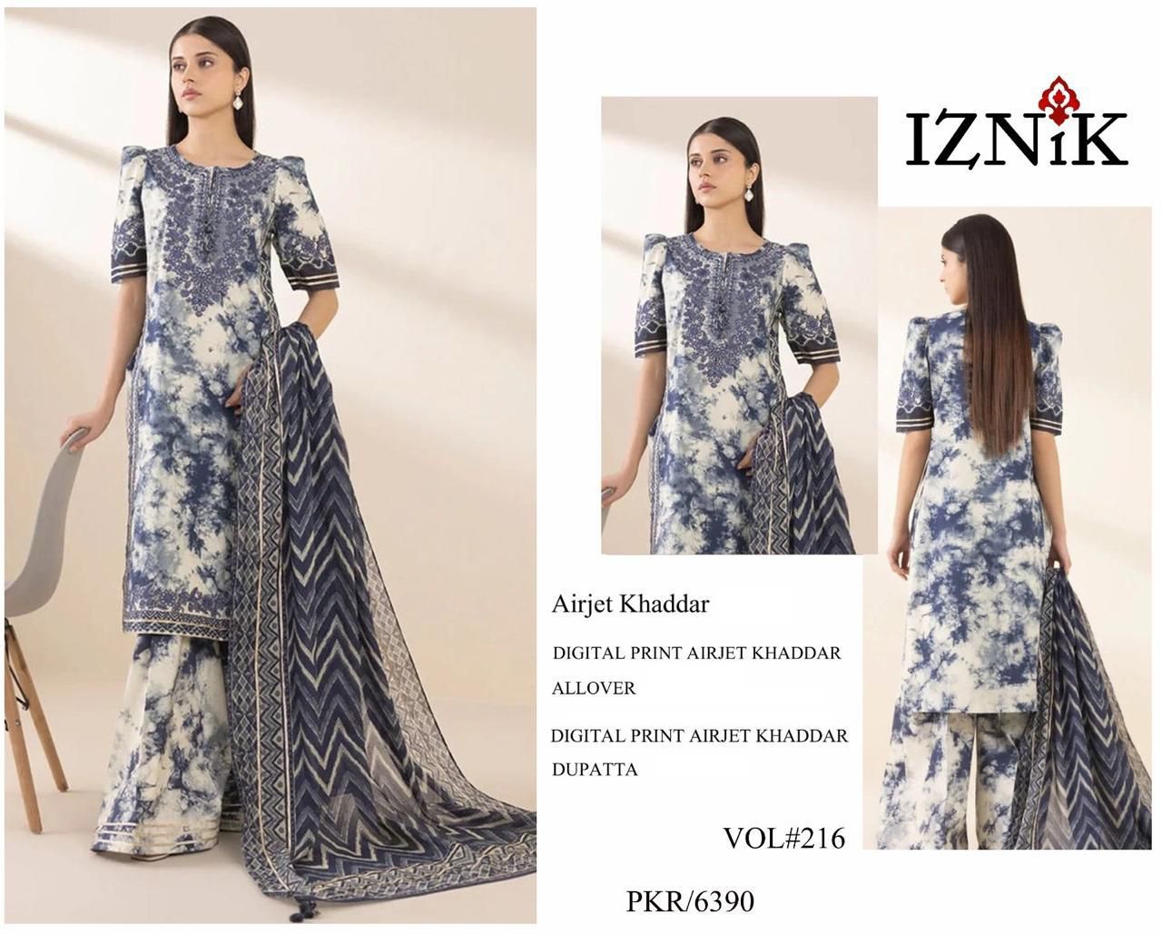 IZNIK 3Pc 19 Designs