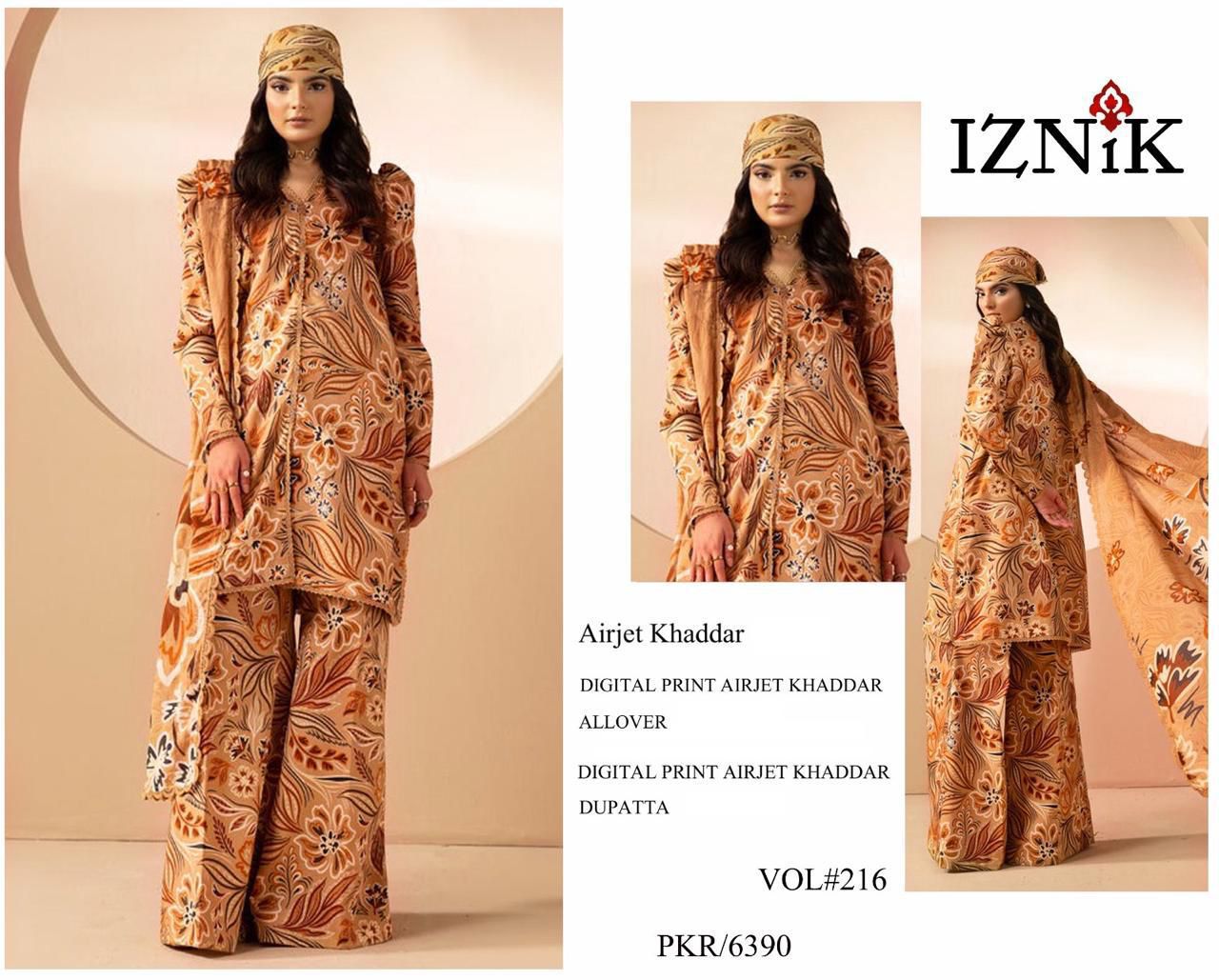 IZNIK 3Pc 19 Designs