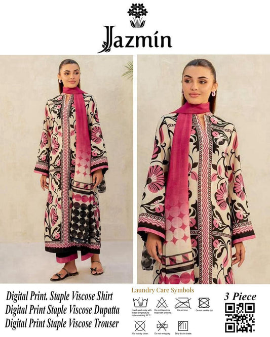 JAZMIN Viscose 3-Piece Suits 10 Designs