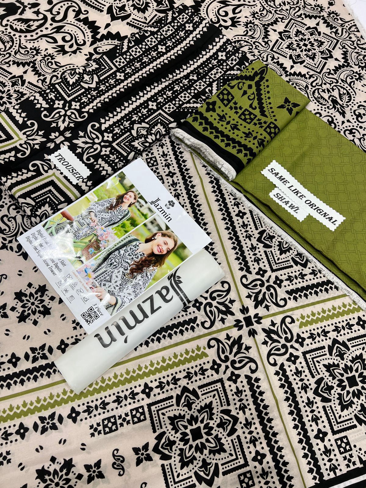 JAZMIN Viscose 3-Piece Suits 10 Designs