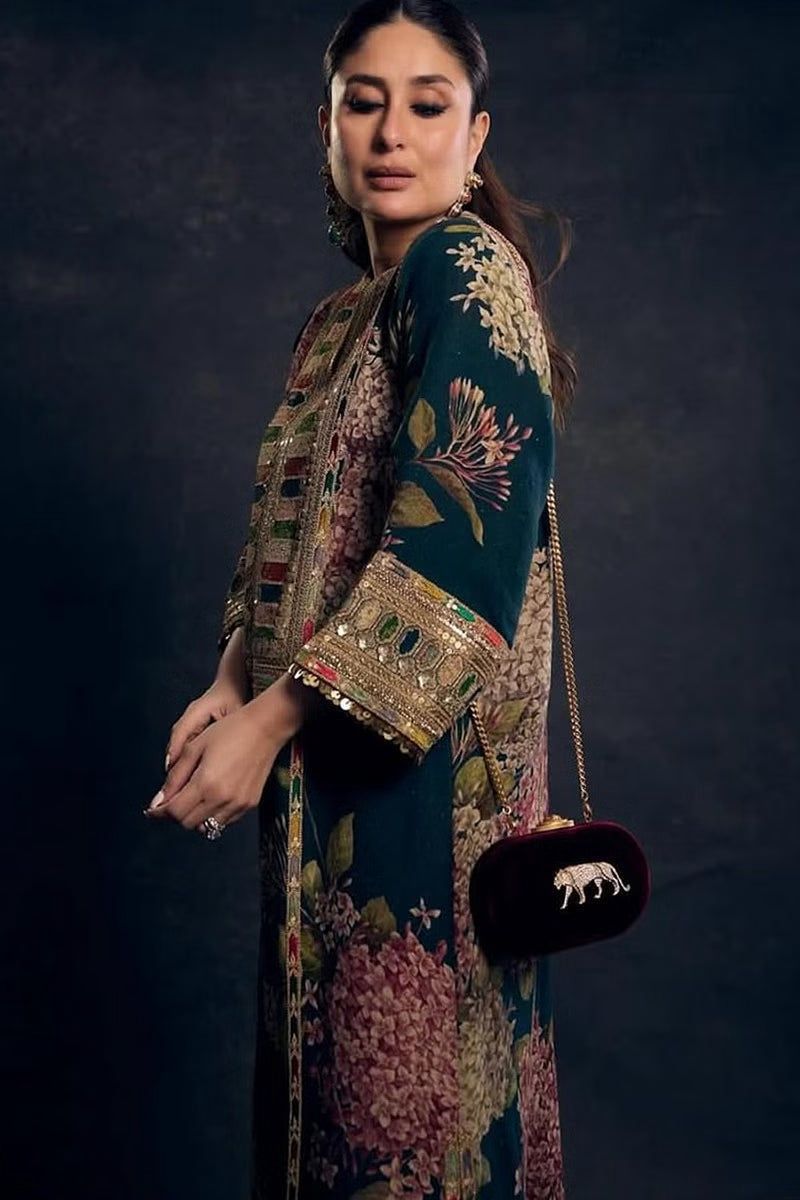 KAREENA KAPOOR MOST DEMANDING EDITION  03PCS UNSTITCHED SUIT