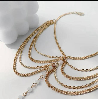 Beautiful Anklet In Golden