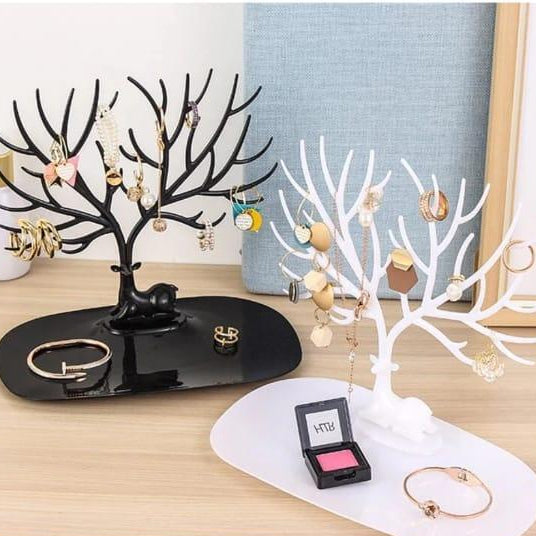 Deer Earrings Necklace Ring Jewelry Stand
