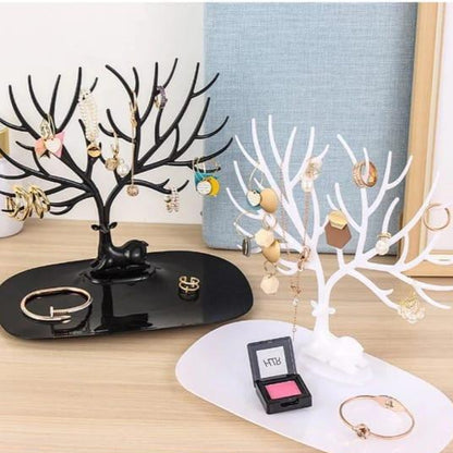 Deer Earrings Necklace Ring Jewelry Stand