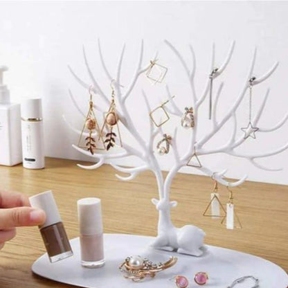 Deer Earrings Necklace Ring Jewelry Stand