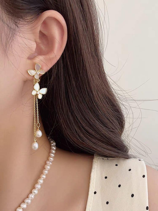Butterfly Long Tassel Earrings For Women