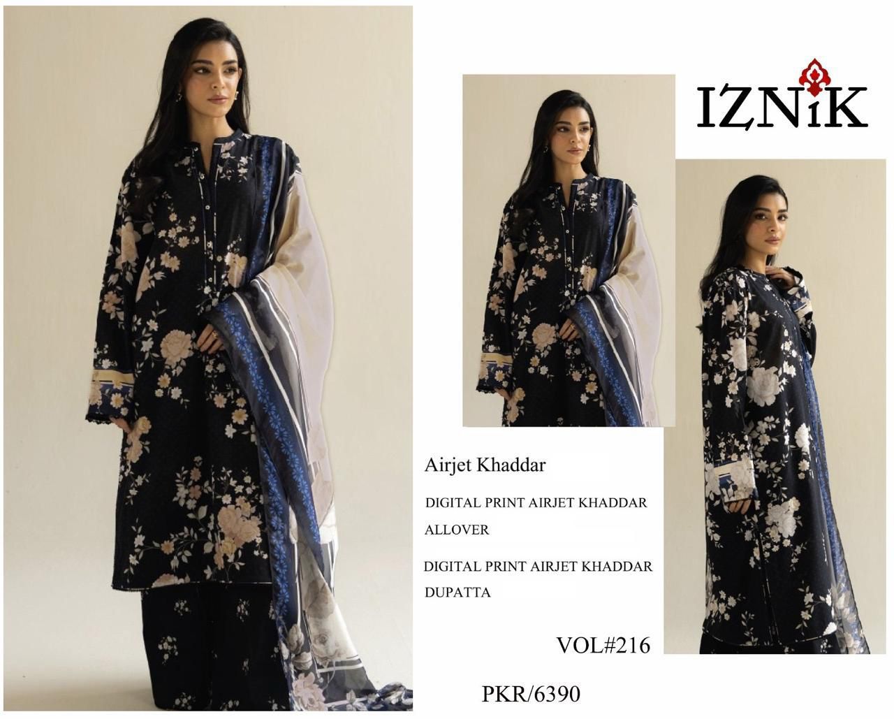 IZNIK  3Pc 19 Designs
