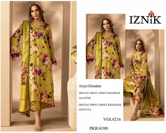 IZNIK  3Pc 19 Designs