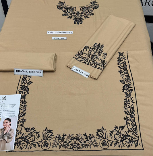 Jazmin 2PC Premium Dhanak Suit 3