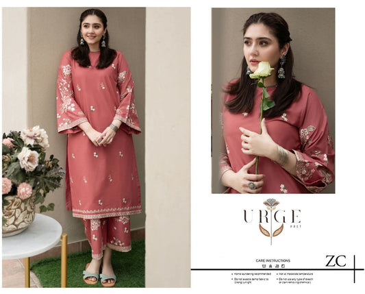 Jazmin 2PC Premium Dhanak Suit 1