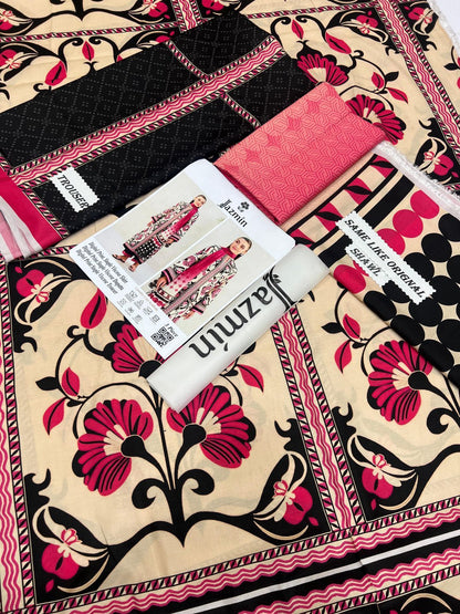 JAZMIN Viscose 3-Piece Suits 10 Designs