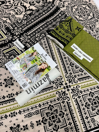 JAZMIN Viscose 3-Piece Suits 10 Designs